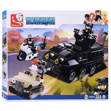 Конструктор Sluban Полиция. Полицейская операция (M38-B0655) 324 деталей