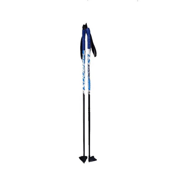 Палки для беговых лыж STC Brados Sport Composite 155, синий