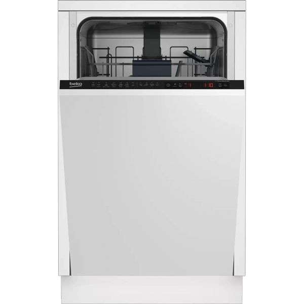 Встраиваемая посудомоечная машина BEKO DIS26021 узкая, белый